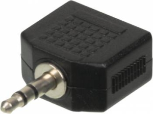   Ningbo JAAA095-B 2xJack 3.5 (f)/Jack 3.5 (m)       