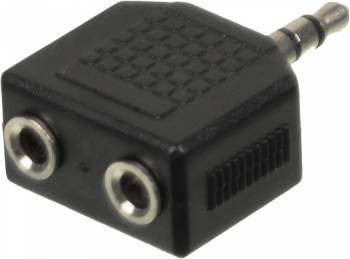   Ningbo JAAA095-B 2xJack 3.5 (f)/Jack 3.5 (m)       