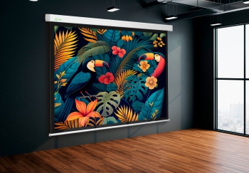  Cactus 124.5x221 Wallscreen CS-PSW-124x221 16:9 -  
