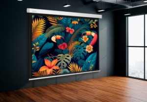  Cactus 124.5x221 Wallscreen CS-PSW-124x221 16:9 -  