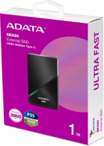  SSD USB-C 1TB EXT. BLACK SE920-1TCBK ADATA