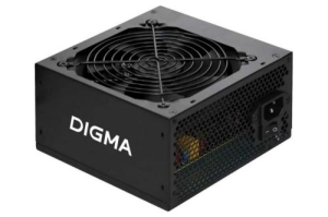   Digma ATX 450W DPSU-450W (20+4pin) 120mm fan 3xSATA RTL