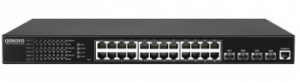  L3 PoE   28 , 24 *10/100/1000 Base-T PoE, 4*10G SFP+ Uplink, PoE  