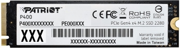  SSD Patriot P400 2TB, M.2 2280, P400P2TBM28H, PCIe 4x4, NVMe, 7000/4800, heatshield, RET