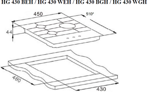    Weissgauff HG 430 WGH