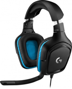  Logitech Headset G432 Wired Gaming Leatherette Retail