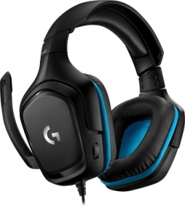  Logitech Headset G432 Wired Gaming Leatherette Retail