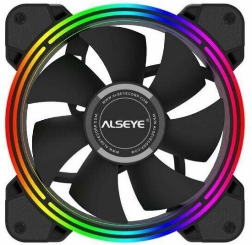    Alseye HALO PRO B FAN 120mm, hydraulic,800~2100rpm, max 51.87CFM, max 26dBA, ARG