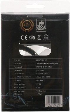    Thermalright TL-C12S ARGB 120120x25  4-pin 25.6 Ret