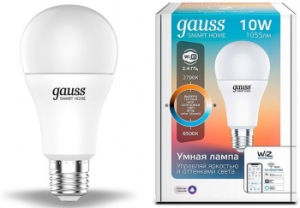   Gauss Smart Home DIM+CCT E27 A60 10  1/10/100
