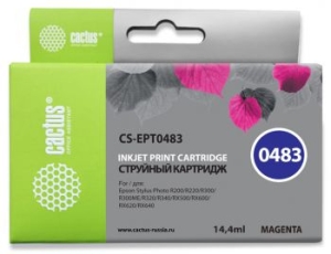   Cactus CS-EPT0483   Epson Stylus Photo R200/ R220/ R300 (14,4ml)