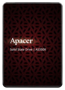  SSD Apacer 128Gb PANTHER AS350X SATA 2.5 7mm, R560/W540 Mb/s, IOPS 80K, MTBF 1,5M, 3D NA
