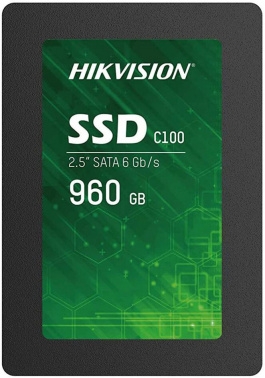  SSD 2.5 HIKVision 960GB 100 Series <HS-SSD-C100/960G> (SATA3, up to 550/500MBs, 3D TLC,