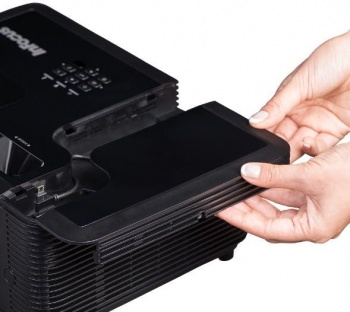  INFOCUS IN136 DLP, 4000 ANSI Lm, WXGA (1280x800), 28500:1, 1.54-1.72:1, 3.5mm in, Composite