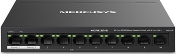   Mercusys MS110P  10  10/100 / (8  PoE+)