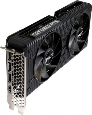  Palit PA-RTX3060 DUAL 12Gb LHR GDDR6 1320/15000 HDMIx1 DPx3 HDCP