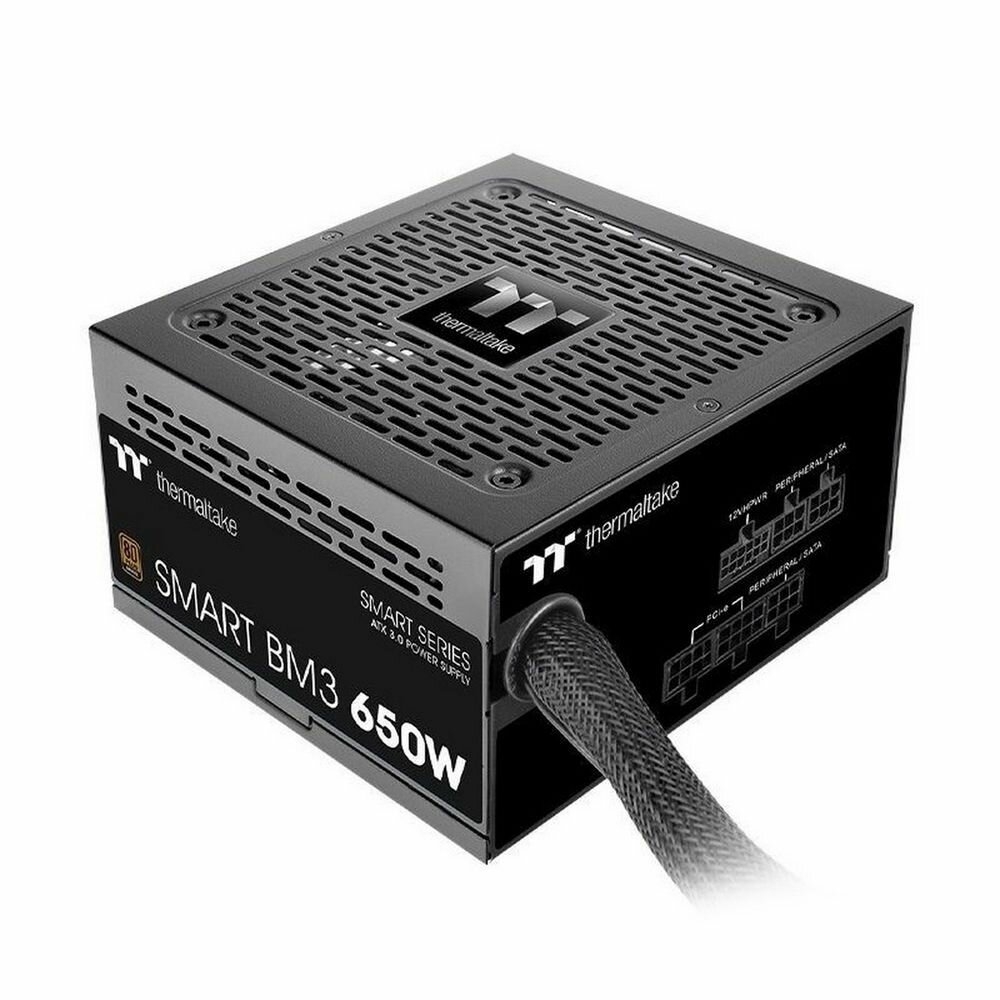 Блок питания Thermaltake Smart BM3 650 /Semi Modular/Non Light/Full Range/Analog/80 Plus Bronze/EU/J