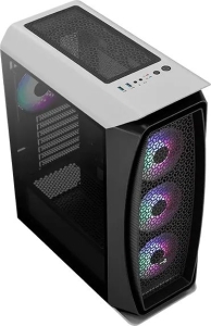  Aerocool Aero One Frost-G-WT-v1    ATX 4x120mm 2x140mm 2xUSB3.0 audio bott PSU
