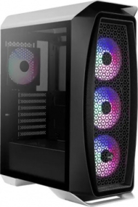  Aerocool Aero One Frost-G-WT-v1    ATX 4x120mm 2x140mm 2xUSB3.0 audio bott PSU