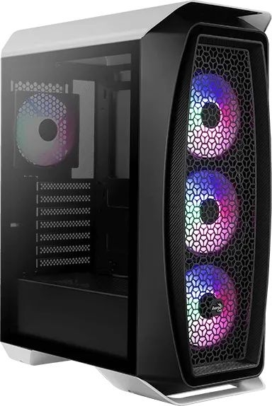  Aerocool Aero One Frost-G-WT-v1    ATX 4x120mm 2x140mm 2xUSB3.0 audio bott PSU