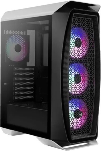  Aerocool Aero One Frost-G-WT-v1    ATX 4x120mm 2x140mm 2xUSB3.0 audio bott PSU