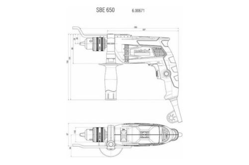   Metabo SBE 650 :  (600742000)