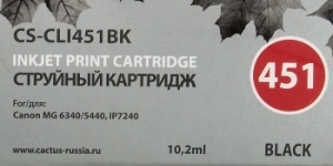   Cactus CS-CLI451BK   Canon MG 6340/5440/IP7240 (9,8ml)