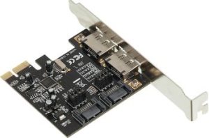  PCI-E Noname ASM1061 SATA III 2xSATA Ret