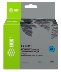   Cactus CS-C4911   82 HP Design Jet 500/800C (72ml)
