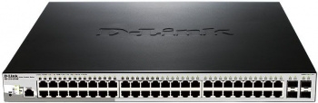   D-Link DGS-1210-52P/ME/B1A, L2 Managed Switch with 48 10/100/1000Base-T ports and 4 1000