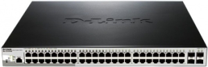   D-Link DGS-1210-52P/ME/B1A, L2 Managed Switch with 48 10/100/1000Base-T ports and 4 1000