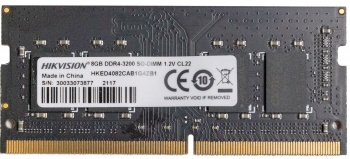  Hikvision 8Gb DDR4 3200Mhz SODIMM  DIMM  PC25600, HKED4082CAB1G4ZB1/8G
