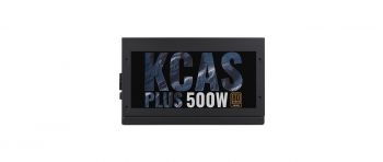   Aerocool ATX 500W KCAS-500W PLUS 80+ bronze (24+4+4pin) APFC 120mm fan 7xSATA RTL