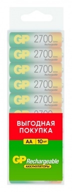  GP 270AAHC AA NiMH 2700mAh (10)