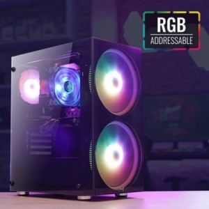  Aerocool Python (3xUSB, 2xAudio, 0.5 ,2x200  FAN,  - , AT
