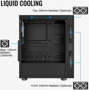  Aerocool Python (3xUSB, 2xAudio, 0.5 ,2x200  FAN,  - , AT