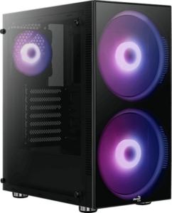  Aerocool Python (3xUSB, 2xAudio, 0.5 ,2x200  FAN,  - , AT