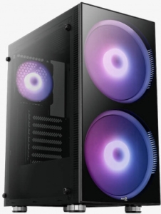  Aerocool Python (3xUSB, 2xAudio, 0.5 ,2x200  FAN,  - , AT