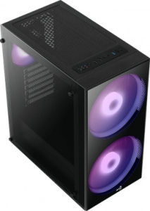  Aerocool Python (3xUSB, 2xAudio, 0.5 ,2x200  FAN,  - , AT