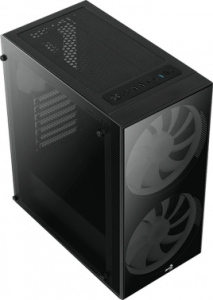  Aerocool Python (3xUSB, 2xAudio, 0.5 ,2x200  FAN,  - , AT