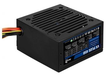   Aerocool ATX 450W VX-450 PLUS (24+4+4pin) 120mm fan 2xSATA RTL