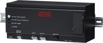    Powercom DRU 500VA/300W, DIN Rail, 230V, RS-232, 2 year warranty (11