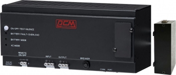    Powercom DRU 500VA/300W, DIN Rail, 230V, RS-232, 2 year warranty (11