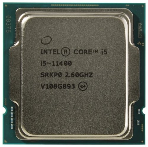  Intel Core i5-11400 (2.6GHz/12MB/6 cores) LGA1200 , UHD Graphics 730 350MHz, TDP 65W, m