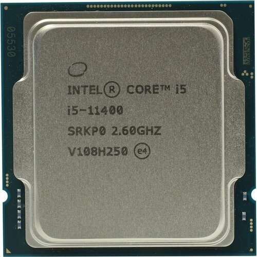  Intel Core i5-11400 (2.6GHz/12MB/6 cores) LGA1200 , UHD Graphics 730 350MHz, TDP 65W, m