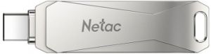   USB Drive Netac U782C dual USB3.0+TypeC 128GB, retail version