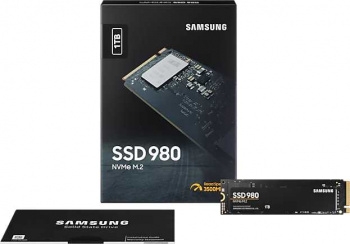  SSD Samsung 1Tb M.2 980 MZ-V8V1T0BW (R3500/W3000MB/s) (PCI-E NVMe)