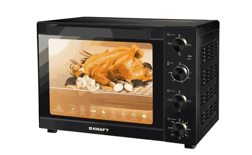 Мини-печь KRAFT KFC-MO 6010 HRKBL черный