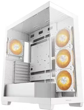  MidiTower Deepcool CG580 white (ATX,  , 2xUSB3.0 Type-A) (R-CG580-WHNDA0-G-1)