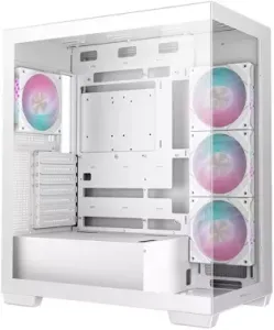  MidiTower Deepcool CG580 white (ATX,  , 2xUSB3.0 Type-A) (R-CG580-WHNDA0-G-1)